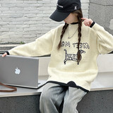 【单件】米杏色毛衣