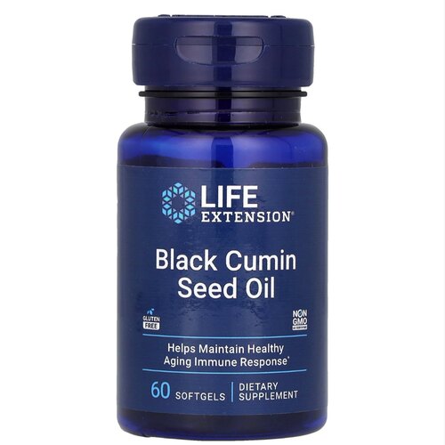 美国Life 有机黑种草籽油500mg Black Cumin Seed Oil