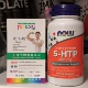 羟基色氨酸200mg素食胶囊 美国NOW烟酸B6甘氨酸牛磺酸肌醇5 HTP