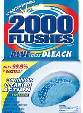 国内现货2000 FLUSHES Blue Plus Toilet Cleaner