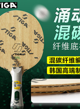 新款STIGA斯帝卡斯蒂卡奥拉 涌动混碳强力碳素乒乓球底板球拍正品