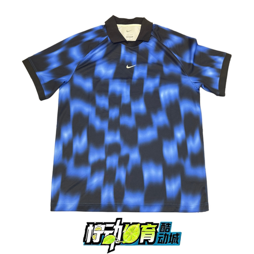 正品Nike/耐克 男士复古宽松透气足球速干海外短袖T恤FZ0433-405