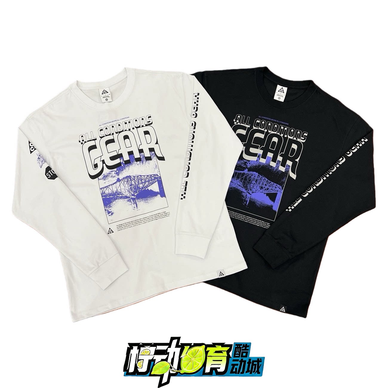 Nike耐克ACG LOGO户外机能全天候印花运动休闲长袖FQ3730-121-010