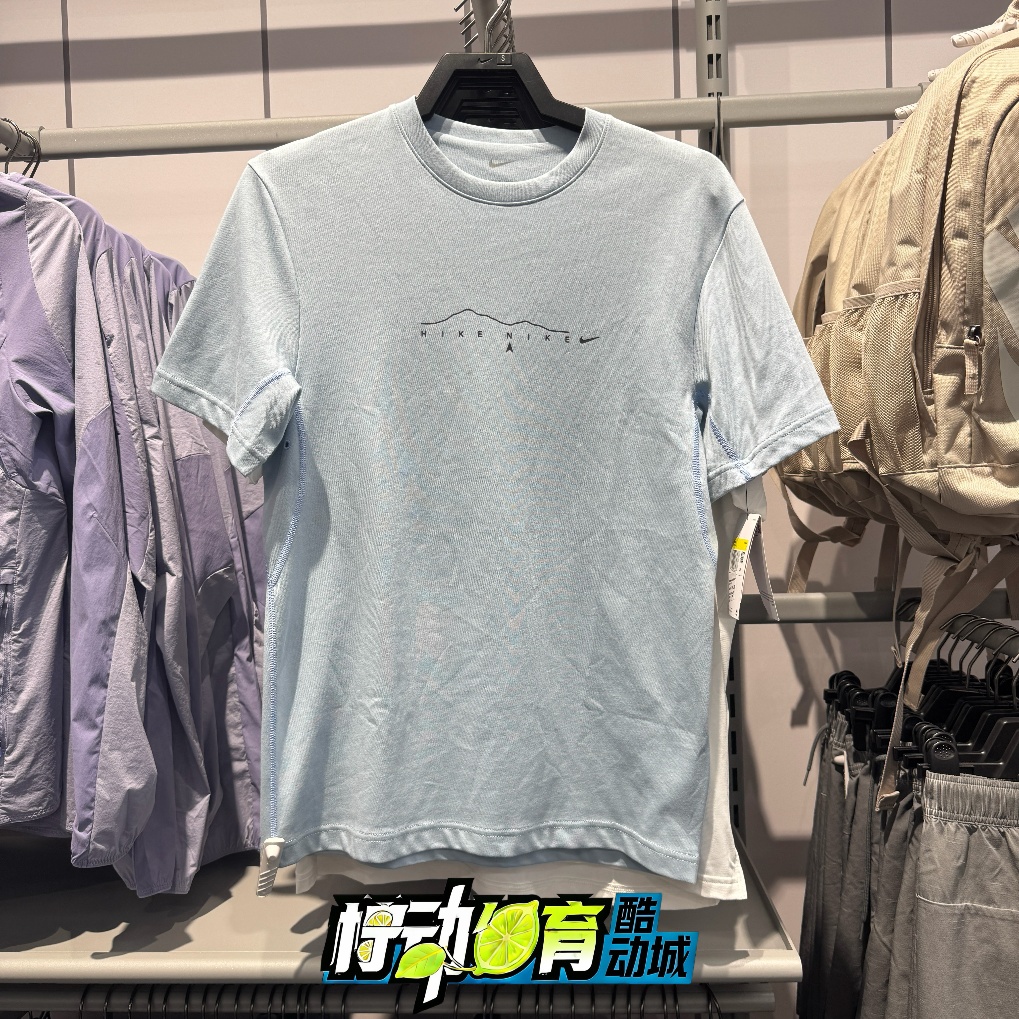 正品Nike/耐克 DRI-FIT男子速干运动健身训练T恤半袖IF0374-440