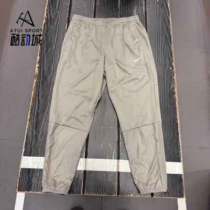 Nike/耐克 秋冬男运动训练跑步保暖加绒束脚9分长裤 FZ1114-053
