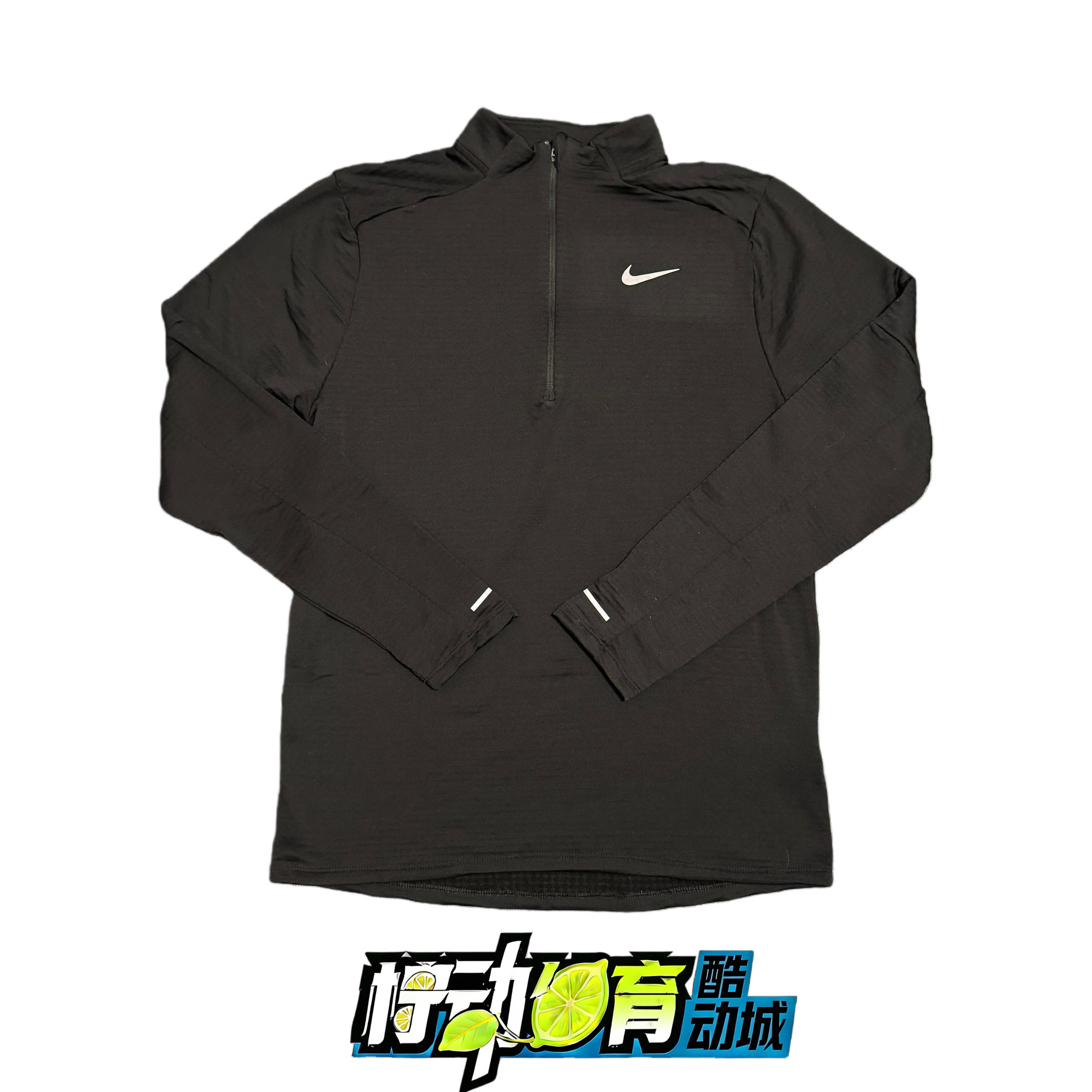 Nike耐克正品THERMA-FIT男子跑步运动训练速干保暖上衣FZ1150-010