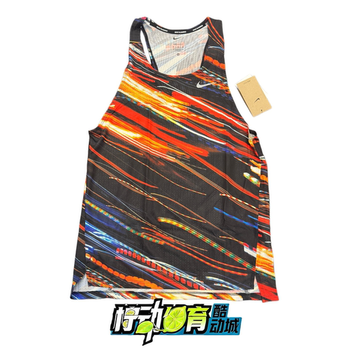 Nike耐克正品 Fast Dri-FIT男子跑步训练速干透气背心 IF0442-100
