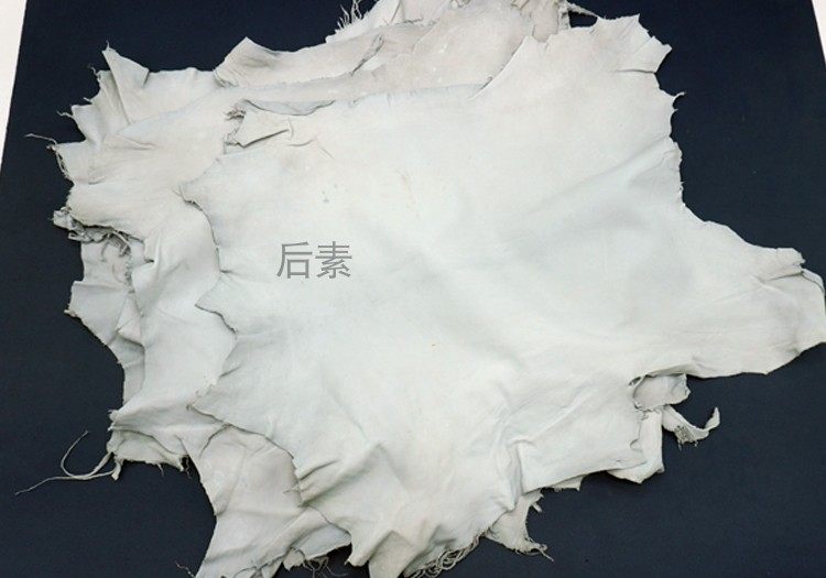 原色皮革染色用小羊皮面料 文创产品diy手工扎染蓝染植物染适用