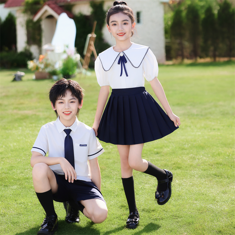 幼儿园园服夏季小学生毕业校服