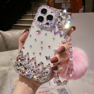 超火新款 大气11镜头全包x8奢华7透明10 oppoReno15pro带钻手机壳网红潮牌findx9高颜值闪钻14小众13水钻12时尚