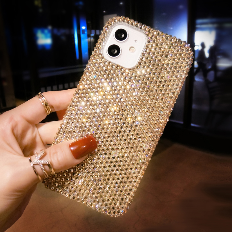 爆闪水钻贵气名媛网红时尚轻奢女