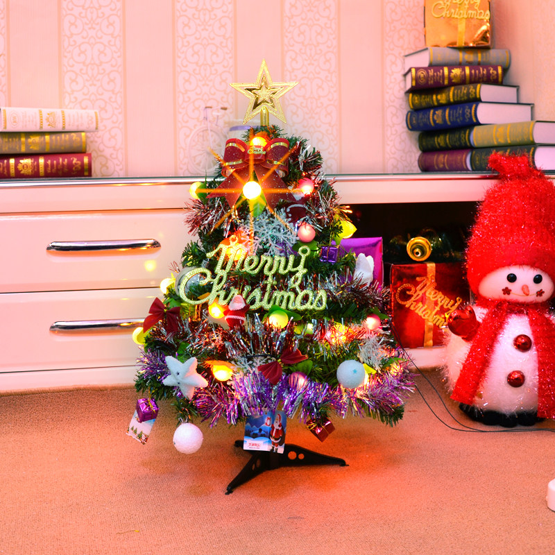 儿童礼物小30cm迷你小圣诞树60cm