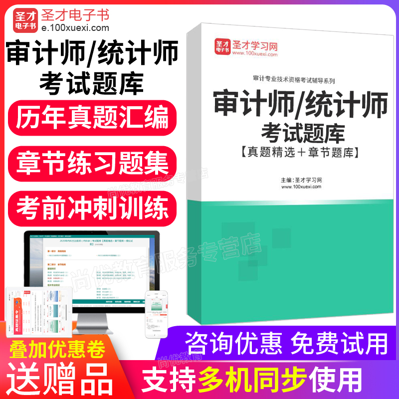 圣才2025年初级中级审计师统计师历年真题模拟试卷课件试题库习题
