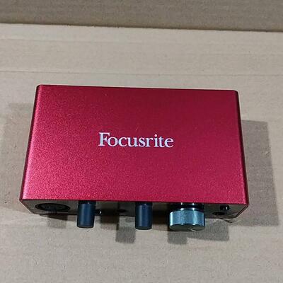 议价福克斯特focusrite solo3声卡  实物拍摄 无拆