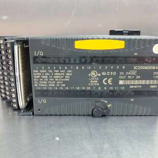议价 Fanuc IC200MDD840 Discrete Mixed 24VDC I/O Module. 3D-1