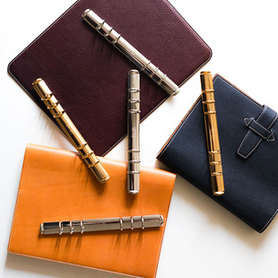 德国进口Krause活页夹 克劳斯手帐手账活页环 镍色银色金色送版型