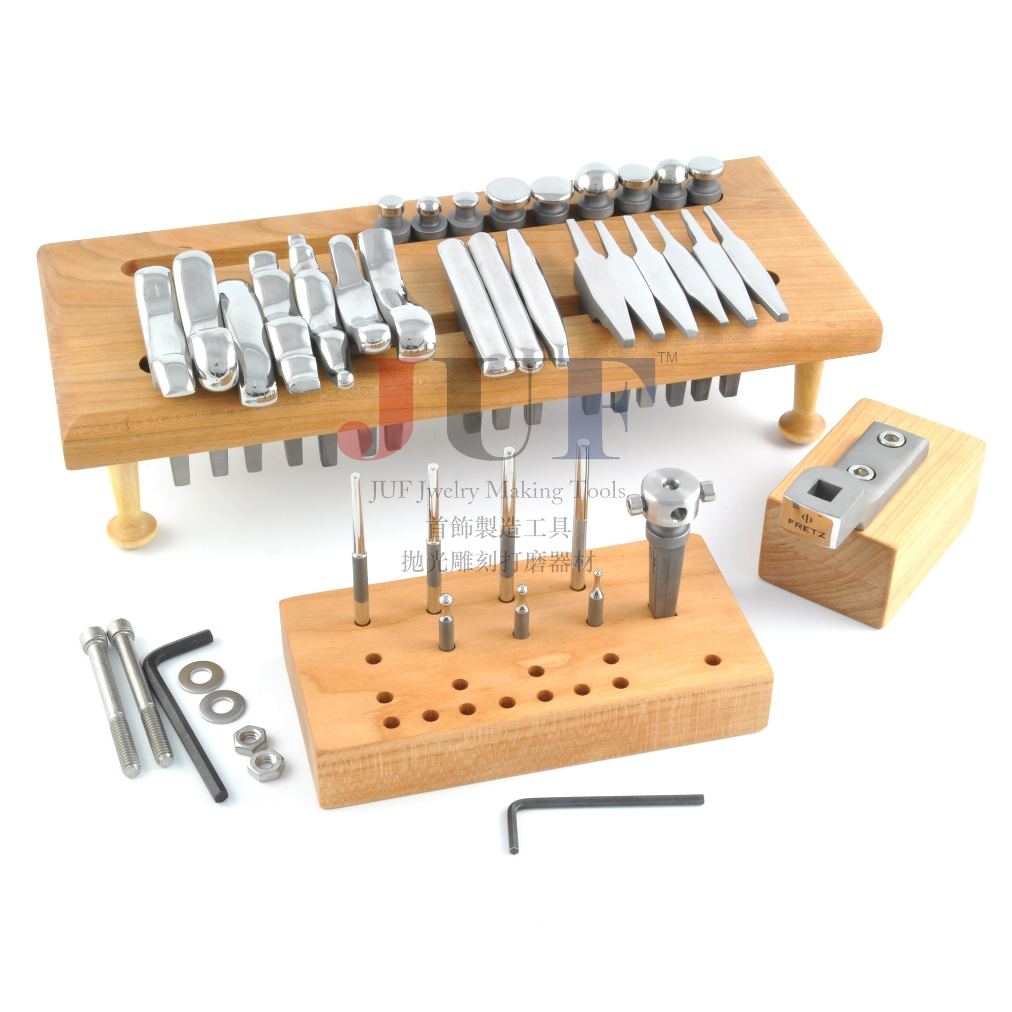 美国Fretz #8 Master Stake Set大师铁砧套装手工打金工具