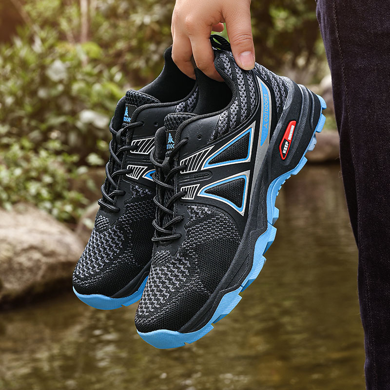 九木行走休閑山地車騎行鞋男硬底