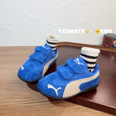 儿童阿甘鞋真皮男童鞋子2025秋冬新款加绒德训鞋男童二棉运动鞋潮