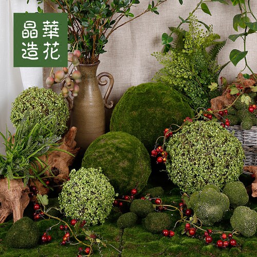 晶华仿真草皮苔草室内装饰