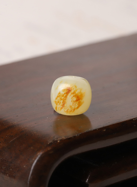 10mm红皮老型珠新疆和田玉籽籽玉圆珠锁骨珠单珠散珠手串手链顶珠