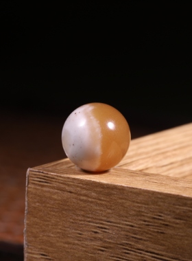 12mm糖玉圆珠天然新疆和田玉籽料珠子单珠散珠多宝手串配珠配饰