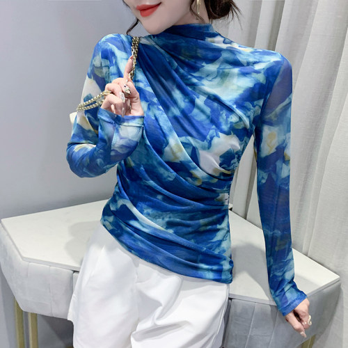 常规网纱女士韩版长袖