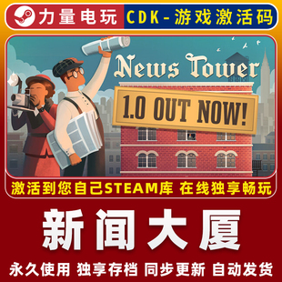 CDK STEAM游戏国区全球区激活码 永久入库 Tower新闻大厦 News