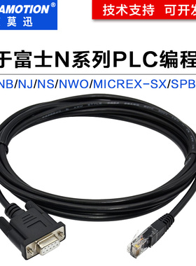 富士NB NJ NS NW0 MICREX-SX SPB PLC编程电缆数据下载线nn-CNV3