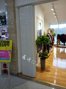新PVC折叠门 有机玻璃折叠门 透明折叠门 豪华隔断门 透光屏风隔