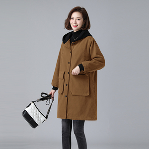 738款棉衣派克服加厚保暖图片