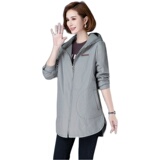 2024年新品棉服中长款加厚保暖棉衣纯色棉衣，女装棉衣/棉服，秋牧寒烟