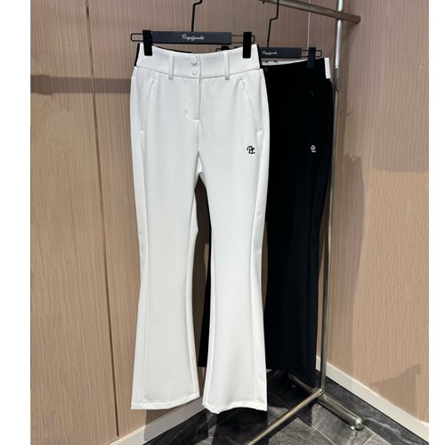 高尔夫服装女春夏季高尔夫长裤女显瘦高腰微喇高弹力高尔夫女长裤
