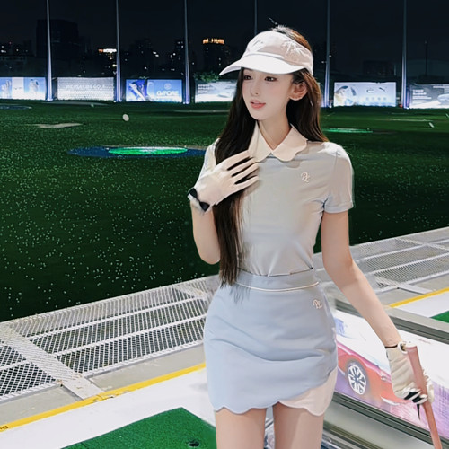 26新款高尔夫服装女夏季高尔夫套装女修身显瘦高尔夫女裙网球服女