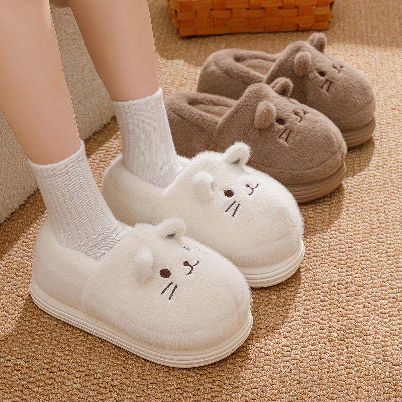 2025新款棉拖鞋女款秋冬月子鞋