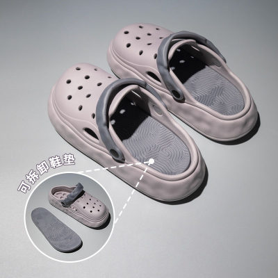 手术室拖鞋男厚底踩屎感增高