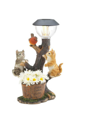 Solar Garden Welcome Light Solar Rabbit Squirrel Dog Courty