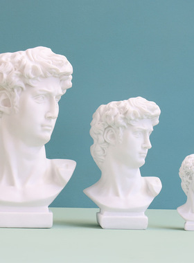 笔筒化妆刷艺术风拍照道具石膏像