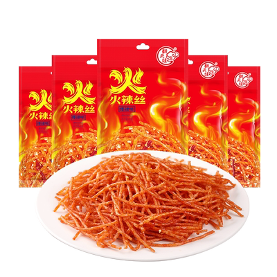 翻天娃火辣丝61g魔鬼辣爆辣辣条