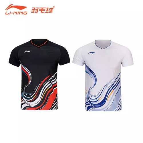 李宁羽毛球服中青队球迷短袖