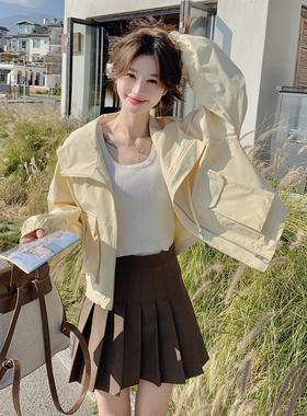 【bao现货2024新款秋装时尚潮流宽松收腰韩版外风衣266-P120-K170