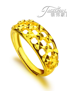 金色仿真指环时尚饰品