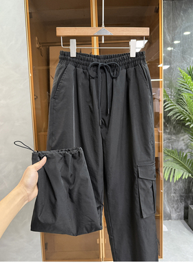 炸裂推荐！yuan单P牌料！松紧腰休闲束脚工装棉裤女   MZ14690~JS