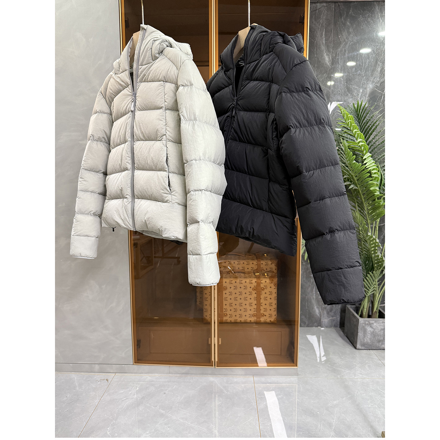 尖货！温暖连帽鹅绒羽绒服外套