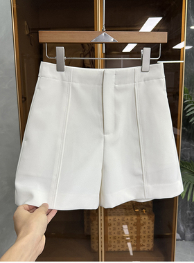 清仓不予退换！感尖货！中高腰西裤休闲短裤女   10971~JS