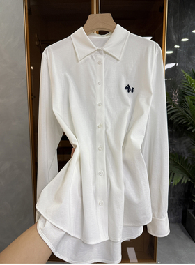 N货N货！简约却不简单！柔软垂顺微弹棉衬衫上衣女  S861030~JS