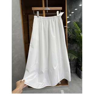 清仓不予退换！！优质棉松紧腰气球半身裙女89377~JS