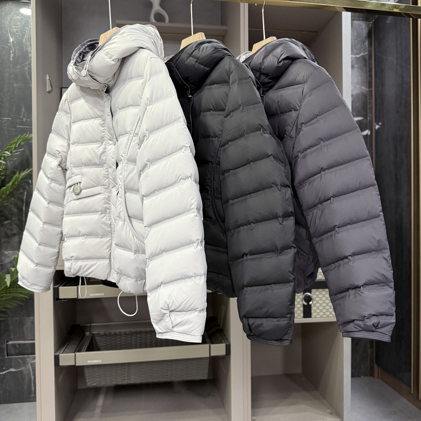 大N货！连帽鸭绒羽绒服外套