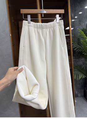 闭眼收！实力大厂货！加绒松紧腰休闲镰刀卫裤女   29227~JS