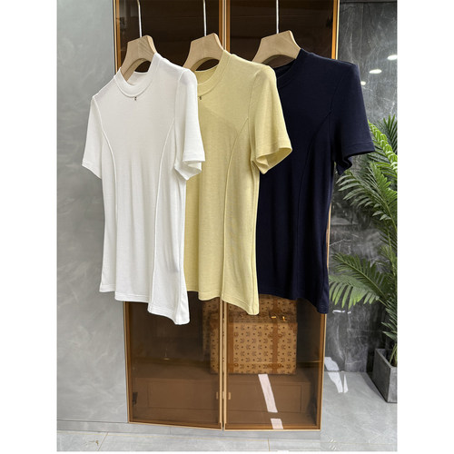 N货！天丝羊毛圆领短袖T恤